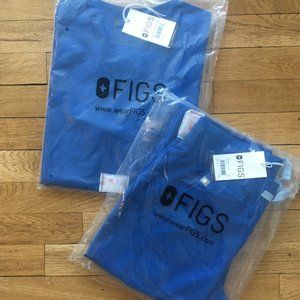 Figs Royal Blue XS Zamora Jogger & Catarina NWT